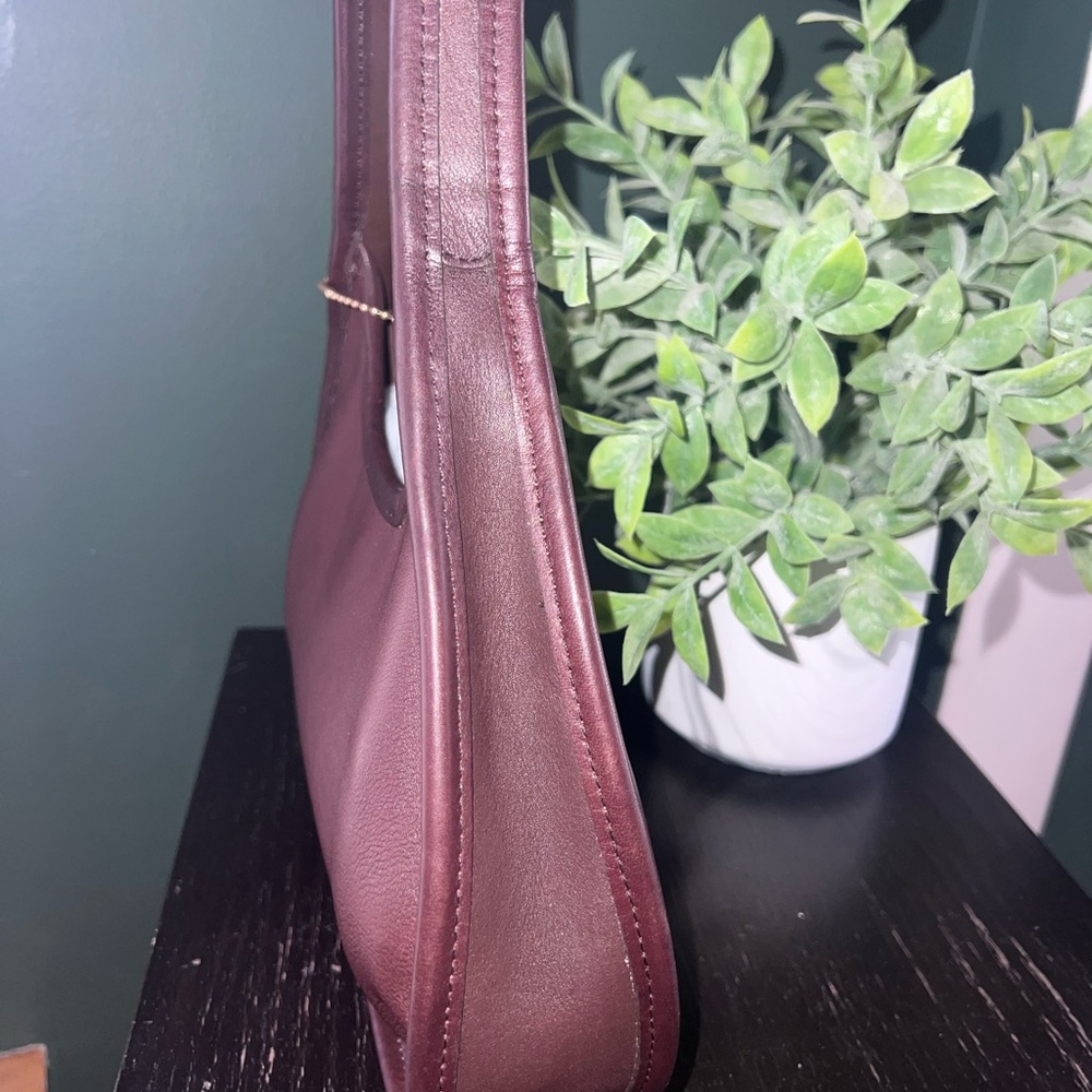 Vintage Coach Mahogany Mini Ergo Leather Handbag - Picture 5 of 10